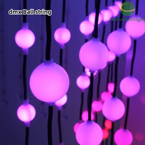 Landscape Programmable <strong>DMX</strong> Magic 36MM 35MM <strong>DMX</strong> <strong>LED</strong> Pixel Ball Light Curtain <strong>String</strong> - Product Image 1