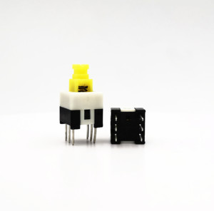 HCNHK 6pin non-latch 7x7 push button switch DPDT 7.0*7.0 millimetri buttonswitch - Product Image 1