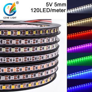 ไม่กันน้ำ DC 5โวลต์5มิลลิเมตรอลูมิเนียมนำโปรไฟล์นำแถบ Rgbw 120LED สำหรับบ้าน - Product Image 3