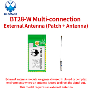DX-SMART BT28W Multi <strong>Bluetooth</strong> Module with External Antenna for <strong>Arduino</strong> Long Range Can Connect <strong>to</strong> 8Mobile Phone for Android/iOS - Product Image 3