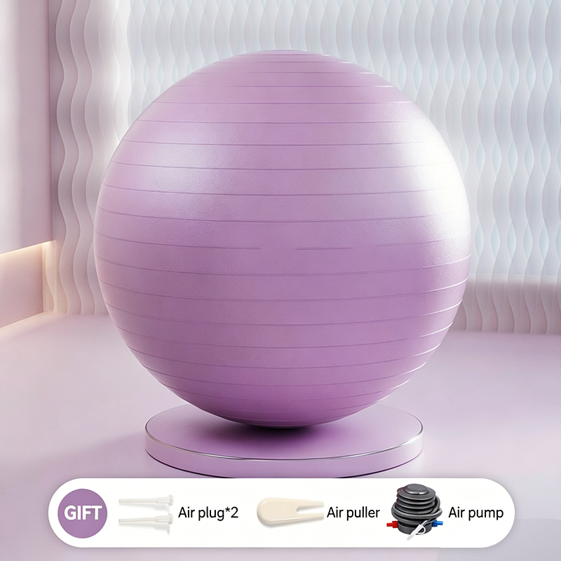 purple 65CM with air plug air release valve air pump