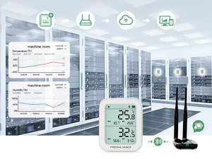 Monitoreo de medición de temperatura Sensor inalámbrico WIFI Gateway Data Logger - Product Image 3