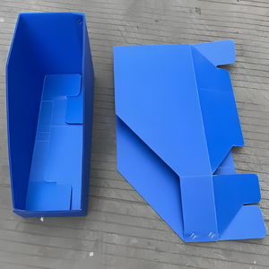 Tùy chỉnh chất lượng cao New Poly coroplast Polypropylene hiển thị Giá hộp sóng PP kho chọn Thùng - Product Image 5