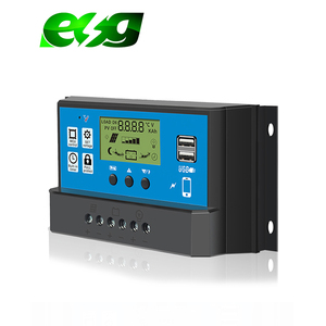 PWM 20A Solar laderegler LCD-Anzeige USB-Ausgang 5V 12V/24V Batterie LED Solar laderegler