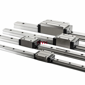 Guías lineales tipo rodillo de acero, Riel de rodamiento lineal para máquina cortadora, guías de rodadura de movimiento lineal - Product Image 1