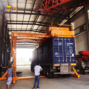 China Scrap Metal <strong>Container</strong> Flip 20ft <strong>Container</strong> Tilter for <strong>Loading</strong> and Unloading Bulk Material - Product Image 3