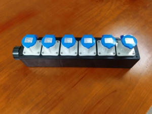 Caja de distribución de energía 19 pines socapex entrada 6 vías 16A CEE Salida de enchufe etapa caja de distribución de energía - Product Image 2