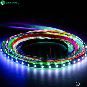 SHIJI ad alta velocità HD107S 5V LED Smart pixel 60LED SMD5050 RGB flessibile indirizzabile singolarmente - Product Image 2