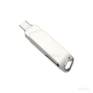 แฟลชไดรฟ์ USB ที่มีดีไซน์หมุนได้1GB ถึง64GB หน่วยความจำเข้ากันได้กับโทรศัพท์ OTG และพอร์ต USB 2.0อินเตอร์เฟซ