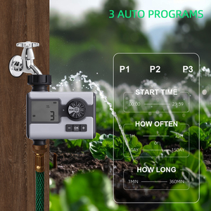 Timer da giardino automatico connesso WiFi nuovo Design per esterno in plastica per rubinetto per uso domestico da giardino - Product Image 5