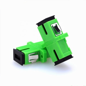 FTTH SC SC/APC单工单工光纤适配器 - Product Image 1