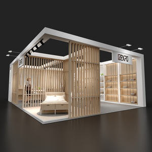 免费展位设计定制木制展台20X30展位3年无需更换展台 - Product Image 1