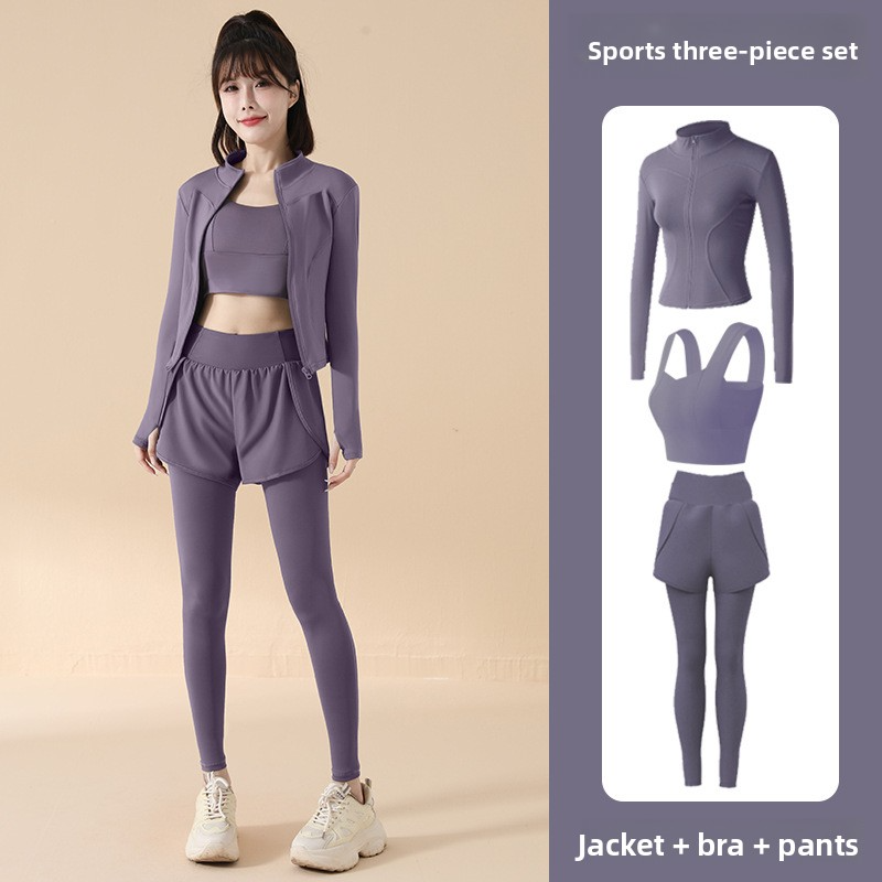 Eggplant Purple Three Piece Set