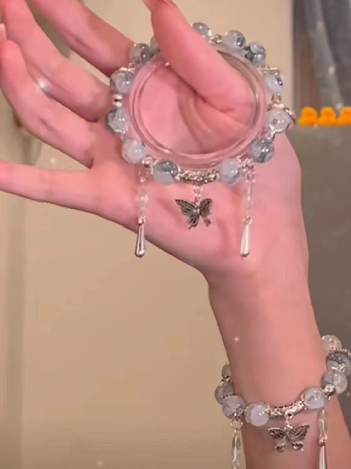 Smoky Rain Building Pulsera