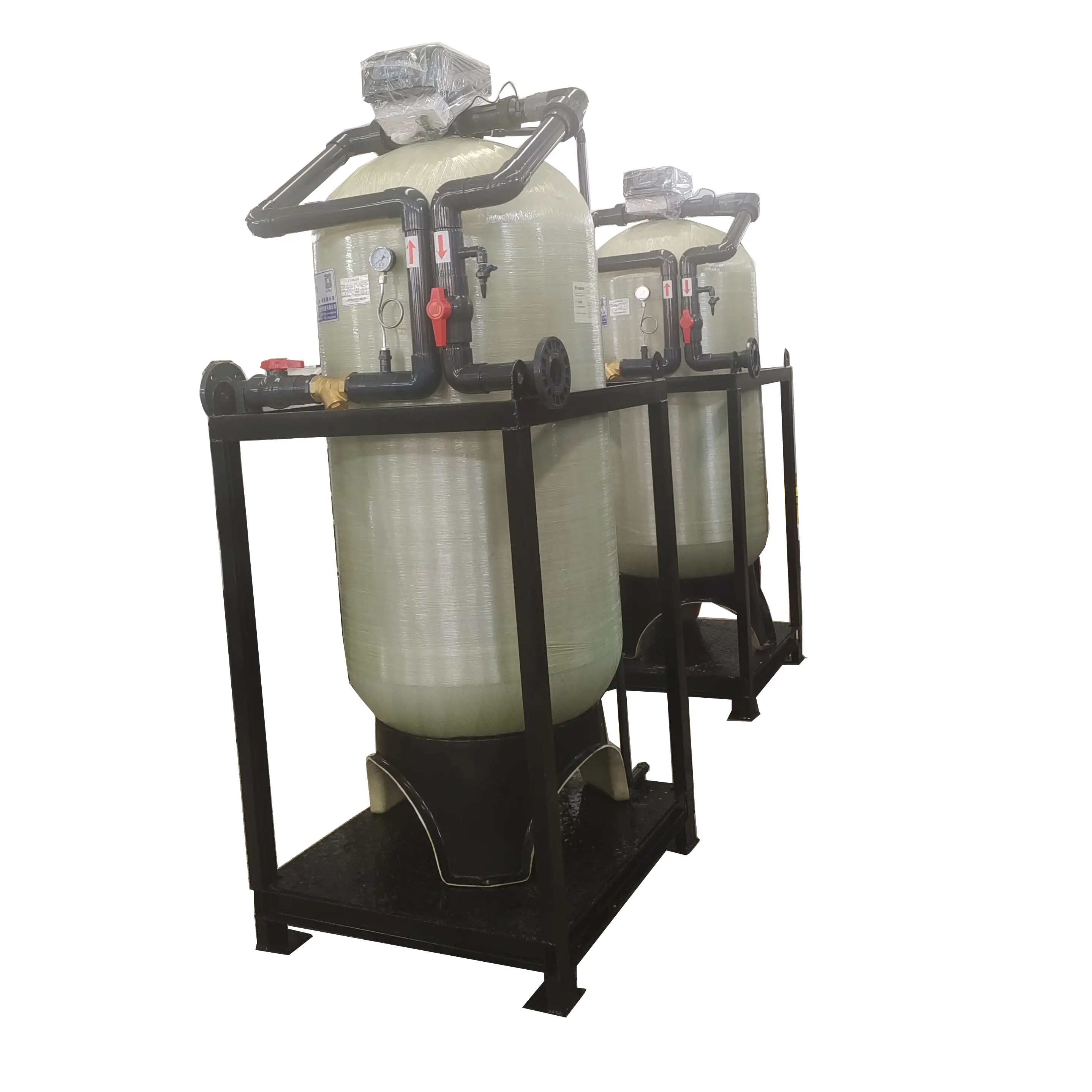 Tratamiento de agua de pozo profundo subterráneo Eliminación de hierro y manganeso Sistema de suavizante de filtro de agua
