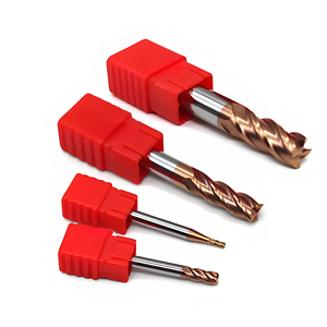 Tungsten Steel Milling <strong>Cutter</strong> 4-edge Carbide End Milling <strong>Cutter</strong> Extended Steel Milling <strong>Cutter</strong> CNC Numerical Control Tool - Product Image 4