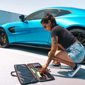 緊急オートツールユニバーサルカーツールキット9ピース車両オートツールセットロングリーチカーロックアウトキット