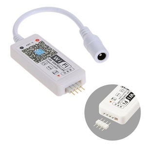 Wifi DC5-28V Controller Wireless con 24 Chiave di IR Telecomando per RGB RGBW HA CONDOTTO LA Striscia Compatibile con Alexa Google Casa IFTTT - Product Image 6