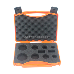 235x185x45mm OEM工厂价格定制橙色硬质PP材料防震保护泡沫塑料工具箱盒内 - Product Image 5