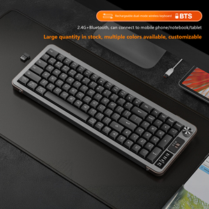 Wireless Dual Mode Scissor Foot Structure Silent <strong>Keyboard</strong> <strong>Multimedia</strong> Knob TYPE-C Charging Wireless Office <strong>Keyboard</strong> - Product Image 5