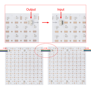 SPI Dmx Flexible <strong>LED</strong> <strong>matrix</strong> Panel 12v 250*250mm <strong>Pixel</strong> <strong>Led</strong> Sheet <strong>Led</strong> Panel <strong>matrix</strong> Cuttable - Product Image 4