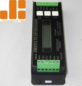 DC5-24V Многофункциональный регулятор DC5 24V Max 16A DMX to SPI DE8802 SPI - Product Image 3