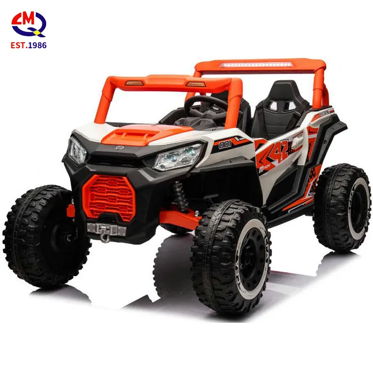 Carro off road elétrico para crianças de tamanho grande, mais novo, 12V, 24V, alimentado por bateria, dois assentos, para 10 anos de idade