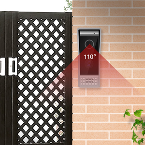 Easy Install <strong>IP</strong> 65 Waterproof Doorbell <strong>Camera</strong> With Transfer Call <strong>Function</strong> for 3-Apartments - Product Image 2