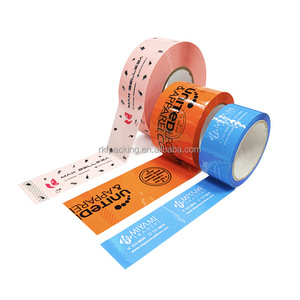 ללא רעש נייר אריזה ברור קלטת 2 mil 48 מ "מ <span class=keywords><strong>x</strong></span> 100 מ 'עם חותך אקדח, דבק חזק עבור לוגיסטיקה