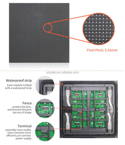 SMD P5 P6.67 P10 320X320mm Led ekran modülü yüksek parlaklık tam renkli P8 kapalı LED modülü - Product Image 5