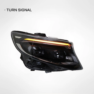 メルセデスベンツ<span class=keywords><strong>V</strong></span>クラスVITOの新しいVITOヘッドライトアセンブリV260修正<span class=keywords><strong>LED</strong></span>ヘッドライト日ランニングライトターンシグナルに適しています