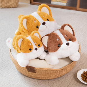 OEM tasarım özel 55 CM doldurulmuş hayvanlar peluş Corgi peluş üzgün Corgi doldurulmuş oyuncak - Product Image 2