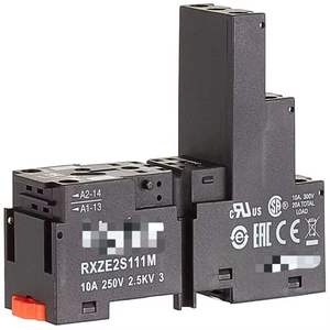 Nueva base de corte original lista para Rxm, 3 polos, contactos separados, abrazaderas de caja RXZE2S111M Plc Automatización industrial PAC Ded - Product Image 1