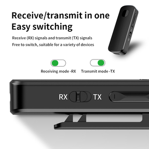 2 in <strong>1</strong> <strong>Bluetooth</strong> 5.<strong>4</strong> Audio Transmitter Receiver Stereo Sound Wireless Audio Receiving Transmitting <strong>Adapter</strong> M18 for TV PC Speaker - Product Image 4