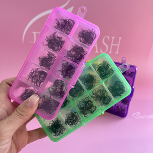 Essihandmade el yapımı gevşek Pro Made hayranları 16d 20d sivri taban keskin Premade gevşek hacim 3D-14d gevşek fanlar - Product Image 1