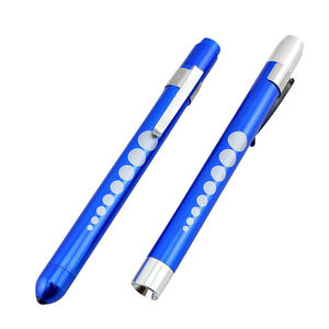 Taşınabilir cep küçük LED kalem ışık tıbbi linterna 2 * AAA kuru pil ile Led Metal xpe led cep Mini kalem fener klip - Product Image 2