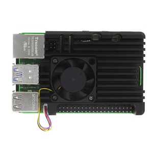 <strong>Raspberry</strong> <strong>Pi</strong> 5 Armor <strong>Case</strong> with Cooling Fan Aluminum Alloy Heat Dissipation Shell Protective Shell for <strong>Raspberry</strong> <strong>Pi</strong> 5 Computer - Product Image 4