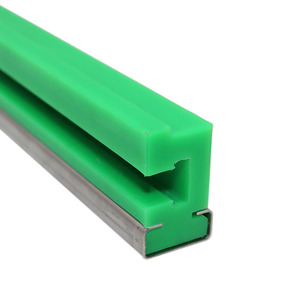 Riel de guía lineal de acero inoxidable al por mayor, guía de cadena de riel transportador de nailon PE UPE para piezas de maquinaria de procesamiento en línea - Product Image 2