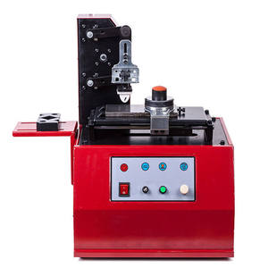 Schnelle Geschwindigkeit Trocken tinten stempel Datums codierung maschine Schreibtisch Typ Logo Drucken Telefon Fall Pad Drucker Elektrische Tinten becher Pad Druckmaschine - Product Image 2