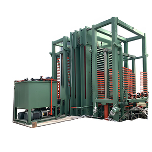 HPL High Pressure Laminate Melamine <strong>Paper</strong> Hot Press <strong>Machine</strong> With Automatic <strong>Loading</strong> and <strong>Unloading</strong> - Product Image 1