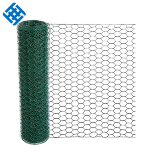 Malla de alambre de pollo fino Tela de herrajes Red hexagonal de hierro galvanizado Malla de alambre hexagonal torcida Doble - Product Image 1