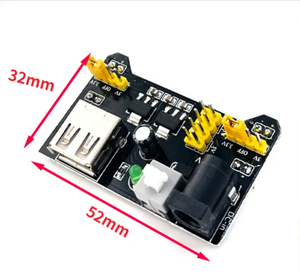 デュアル5V/3.3V出力DC電圧レギュレータモジュールMb-102パワーボード入力および出力 (IO) ブレッドボードパワーモジュール - Product Image 5