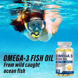 Высокое качество OEM/ODM Omega-3 900DHA 1200EPA рыбий жир 120 мягкие гелевые капсулы для улучшения функции мозга и поддержки психического здоровья - Product Image 5