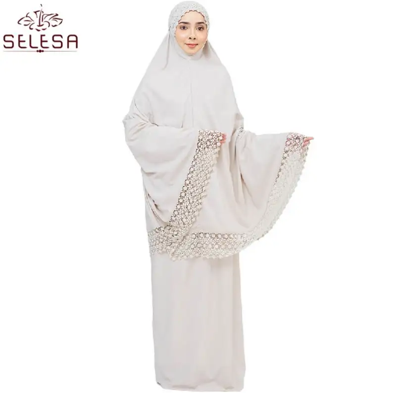 Cardigan all'ingrosso Dubai Cloth Ladies Women Dress Open Abaya musulmano abbigliamento islamico di preghiera