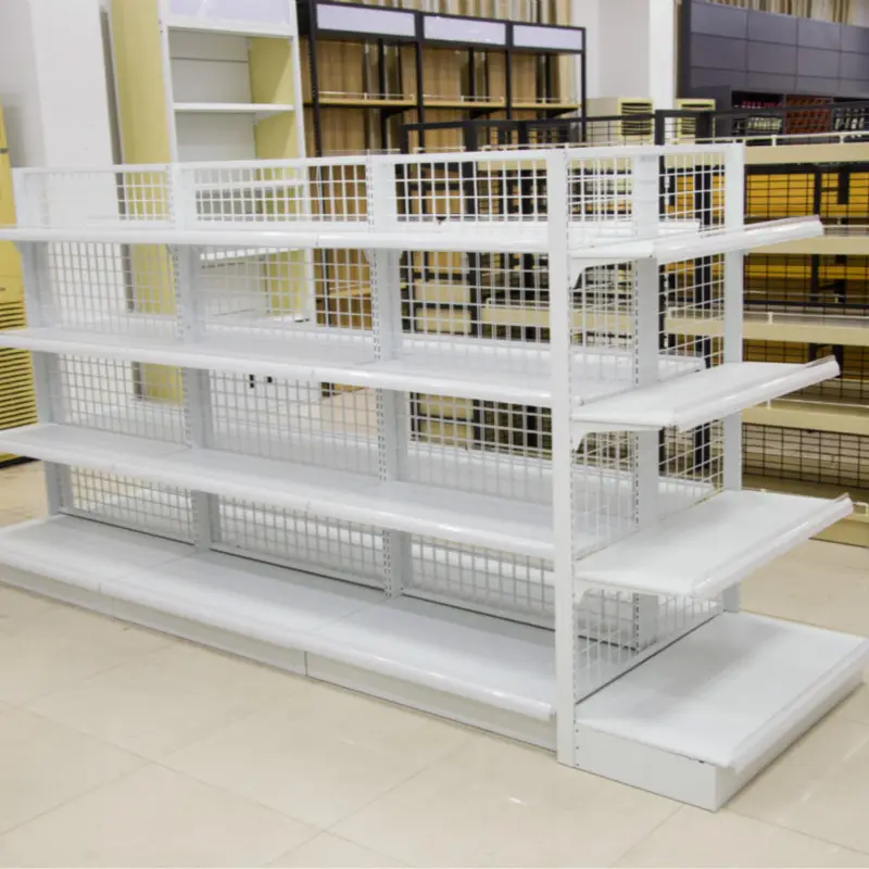 Showroom Supermarket Shelf Wire Shelving Powder Coated Convenience Store Adjustable Shelf