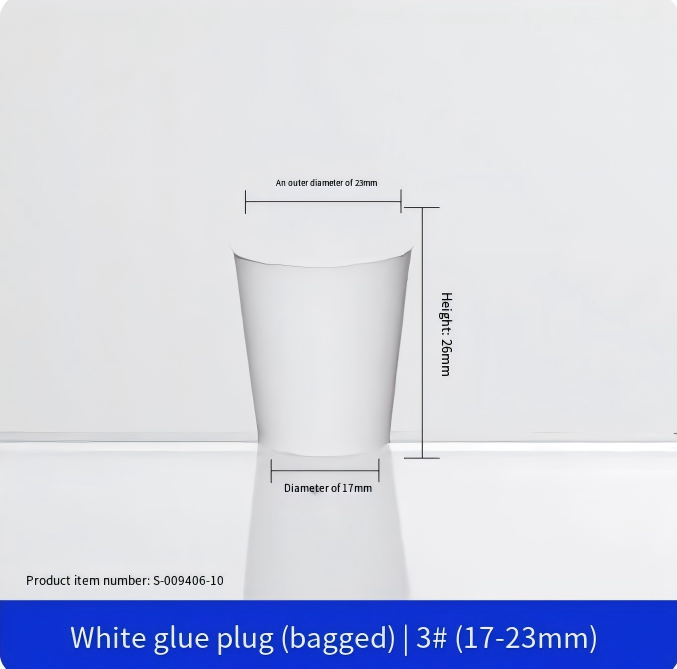 Taille 3#, 17-23 mm, 10 pièces