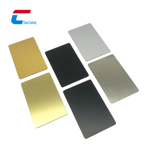 Programmable Metal Bank Card Size With NFC Business Card Blank Customizable Laser Engraved Printing - Product Image 5