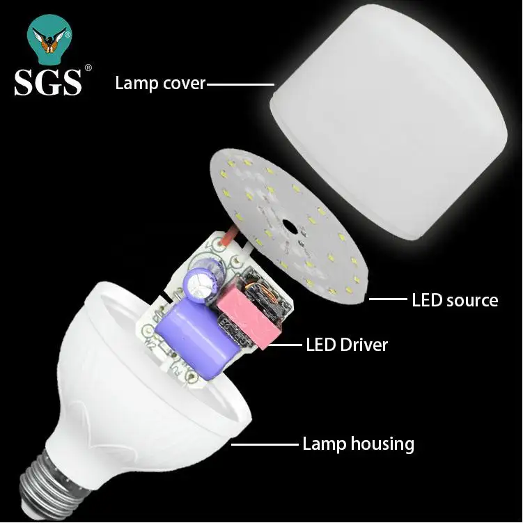 LED-Lampe Licht Werbe Oem/Odm New Fashion Smart Dekoration Neueste Mit Batterie Backup Acdc LED-Lampe Treiber Pcb Rohmaterial