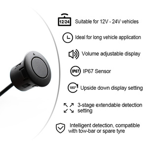 12V 24V Wholesale Parking <strong>Sensor</strong> Wireless Wide <strong>Detection</strong> Range Wireless Parking <strong>Sensor</strong> for Long <strong>Vehicle</strong> Application - Product Image 3