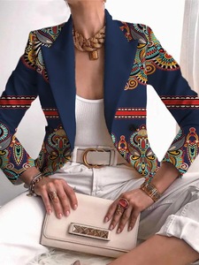Autumn Design Sense <strong>Coat</strong> Ladies Western Style Creative European Style Personality <strong>Coat</strong> Small Suit Cardigan Long Sleeves